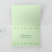 De Klavers van weinig St. Patrick Dag (het Kaart (Binnen)