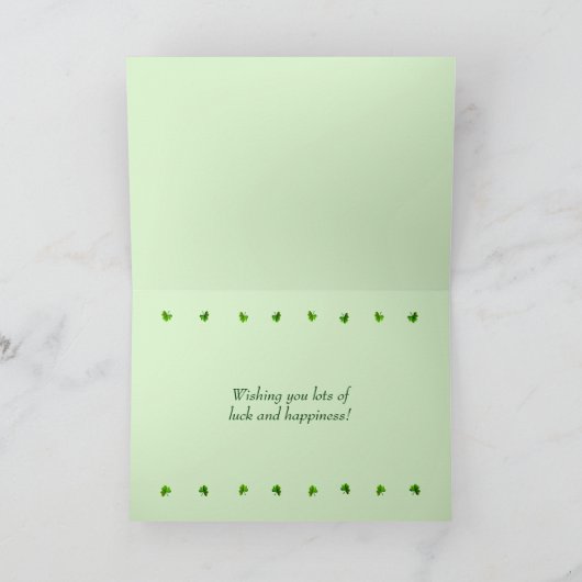 De Klavers van weinig St. Patrick Dag (het Kaart (Binnen)