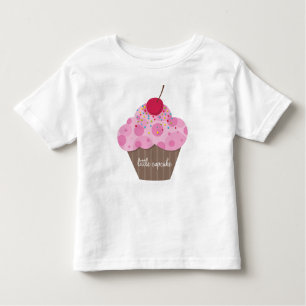 DE KLEDING VAN DE PEUTER:: zoete cupcake Kinder Shirts