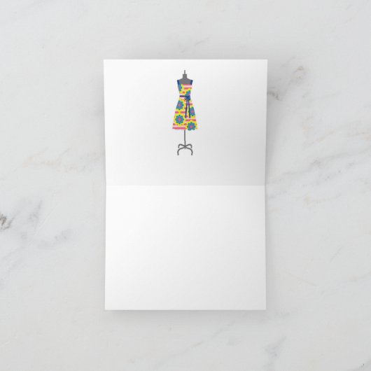 De Kleding van de zon dankt u nota neemt van Kaart (Binnen)