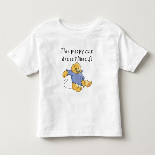 De Kleding van het puppy op T-shirts en Giften (Voorkant)
