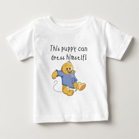De Kleding van het puppy op T-shirts en Giften (Voorkant)
