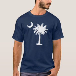 De Kleding Vlag van de Zuid- van Carolina T-shirt