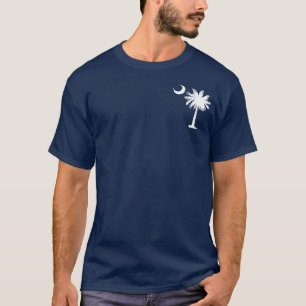 De Kleding Vlag van de Zuid- van Carolina T-shirt
