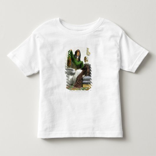 De kledingverkoper kinder shirts (Voorkant)