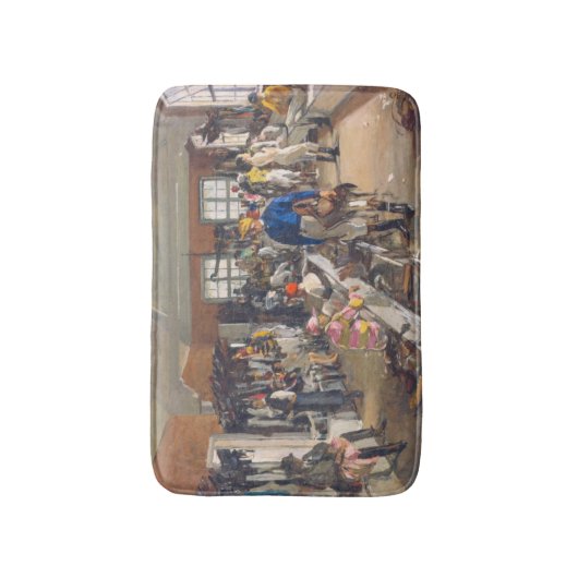 De kleedkamer van de Jockeys bij Ascot Racecourse Badmat (Voorkant Verticaal)