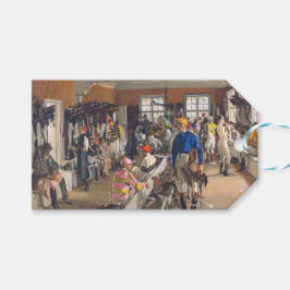 De kleedkamer van de Jockeys bij Ascot Racecourse Cadeaulabel