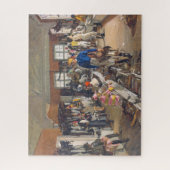 De kleedkamer van de Jockeys bij Ascot Racecourse Legpuzzel (Verticaal)