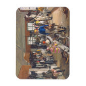 De kleedkamer van de Jockeys bij Ascot Racecourse Magneet (Verticaal)