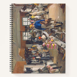 De kleedkamer van de Jockeys bij Ascot Racecourse Notitieboek