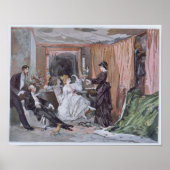 De kleedkamer van Hortense Schneider Poster (Voorkant)