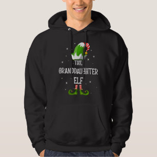 De kleindochter Elf Family Matching Group Christus Hoodie