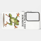De kleine acrobaten van natuur samsung galaxy hoesje (Achterkant horizontaal)