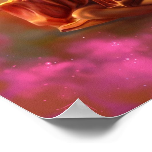 De kleine airy conjurer poster (Hoek)