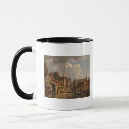 De Kleine Alster in 1842, 1842 Mok (Links)