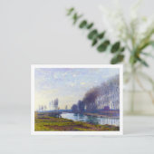 De kleine arm van de Seine in Argenteuil Briefkaart (Staand voorkant)