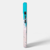 De kleine astronaut hond 3D Art iPhone / iPad hoes (Achterkant / Links)