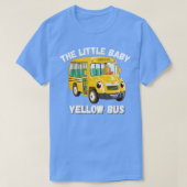 de kleine baby gele bus t-shirt (Design voorkant)