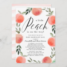 De kleine Baby shower van de Waterverf van het Per