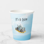 De kleine bestuurder papieren bekers (Voorkant)