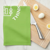 De kleine beweging van het Huis - Kleine huizen -  Theedoek (Quarter Fold)