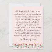 De Kleine Bloem Kaart (Voorkant)