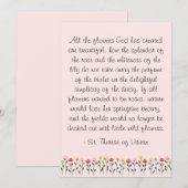 De Kleine Bloem Kaart (Voorkant / Achterkant)