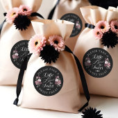 De kleine bootjes zijn lekkere gotische Waterverf  Ronde Sticker