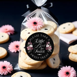 De kleine bootjes zijn lekkere gotische Waterverf  Ronde Sticker