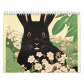 De kleine bunny Mini Lop Rabbit Agenda Kalender (Hoes)
