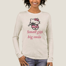 De "Kleine cadeau, grote glimlach" Tri-Blend Shirt