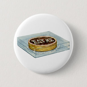 De kleine Cake zei me te eten, dus Alice deed het. Ronde Button 5,7 Cm