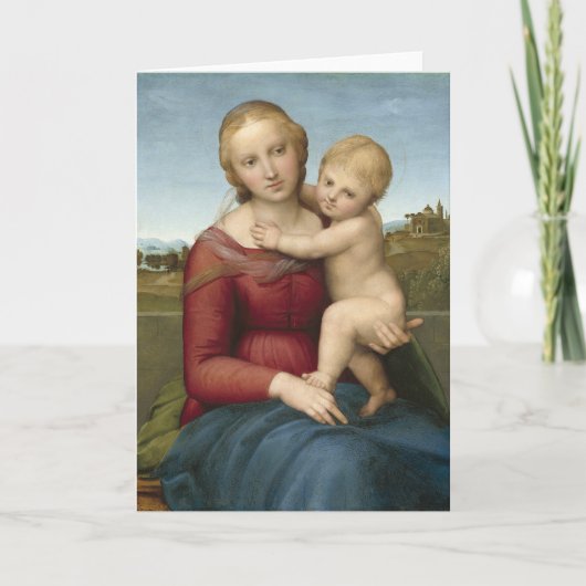 De kleine Cowper Madonna | Raphael Kaart (Voorkant)