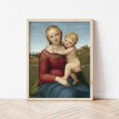 De kleine Cowper Madonna | Raphael Poster