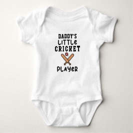 De kleine cricketspeler van papa | Cricket Romper