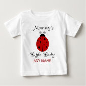 De kleine dame van mama! Ladybug Design (Voorkant)