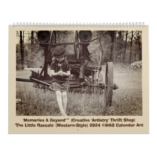 'De kleine deugniet' ©M&B Kunstwerk 2024 Kalender