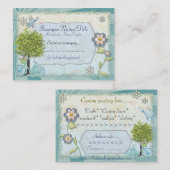 De Kleine Dingen Handgemaakte CUSTOM CRAFTS Visitekaartje (Voorkant / Achterkant)