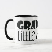 De kleine dinosaurus van opa's Quote l Fathers Day Mok (Links)