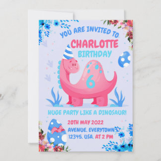 De kleine dinosaurus wil feesten met zijn vriend kaart