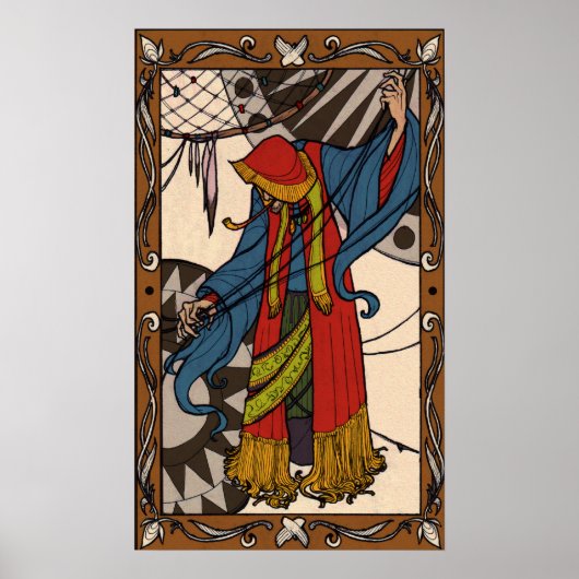 De kleine dromer - Gypsy Fortune Teller Poster (Voorkant)