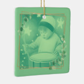 De kleine drummer jongen keramisch ornament (Rechts)