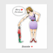 De kleine elf. sticker (Vel)