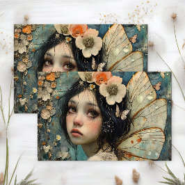 DE KLEINE FADE DECOUPAGE TISSUEPAPIER