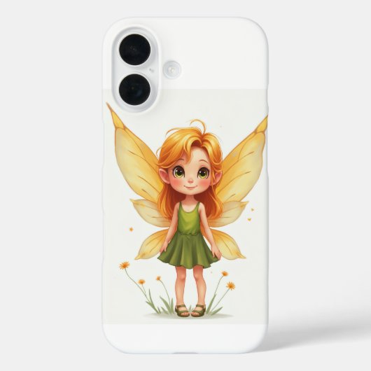 De kleine fee iPhone 16 Hoesjes (Achterkant)