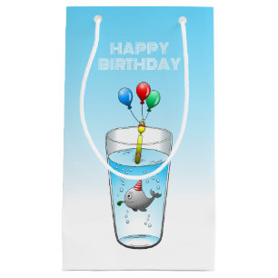 De kleine feestwalvis klein cadeauzakje