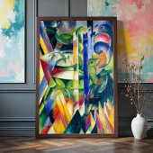 De Kleine Geitjes, Franz Marc Poster