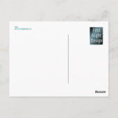 De kleine glazen dipper 1 briefkaart (Achterkant)