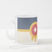 De kleine glazen mok van Tulsa, Oklahoma (Links)