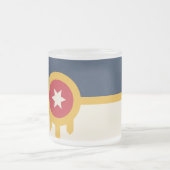 De kleine glazen mok van Tulsa, Oklahoma (Center)